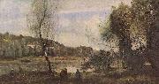 Teich von Ville-d'Avray camille corot